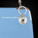 Graduate Caps Diploma Pendant Keychain Women 2019 Graduation Gift Key Ring A