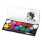 15 Color Non Toxic Face Paint Palette Adults Kids Painting Brush Art Fancy Dress
