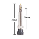 Bike Tubeless Tire Valve Bicycle Repair Extend 45mm Presta Valve Stem Core