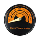 Magnetic Wood Stove Pipe Thermometer Fireplace Flue Burner Temperature Gauge