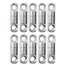 10pcs Heavy Duty Ball Bearing Swivels, Barrel Fishing Swivels