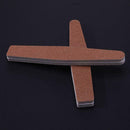 New 10pcs Diamond Brown Corundum Nail Art Tools Nail File Nail Sand Grind