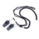 2Pcs Whistle Sports Referee Training Whistle Outdoor Survival With LanyaF3C