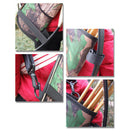 Arrow Bow Holder Bag Target Hunting Zipper Pocket Accessories New Durable