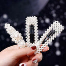 5 Pieces Hair Barrettes Hair Pins Decorative Wedding Bridal Artificial Pear