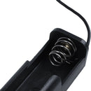 2pcs Spring Clip Black Plastic 1 x 1.5V AA Battery Case Holder H1P1