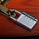 4 Digit Combination Zinc Lock Suitcase Luggage Code S0X4 Padlock Password L H6V5