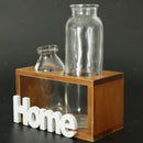 Tabletop Glass Terrarium for Hydroponics Plants Home Office Decor-2