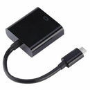 USB3.1 Type C to VGA Adapter Cable USB-C Male To VGA Female Video Transfer