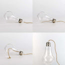 Glass Hanging Vase Planter Succulent Air Plant Pot Landscape Ornament 2-pot