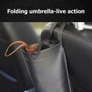 Synthetic Leather Car Auto Seat Back Umbrella Holder Storage Bag Universal