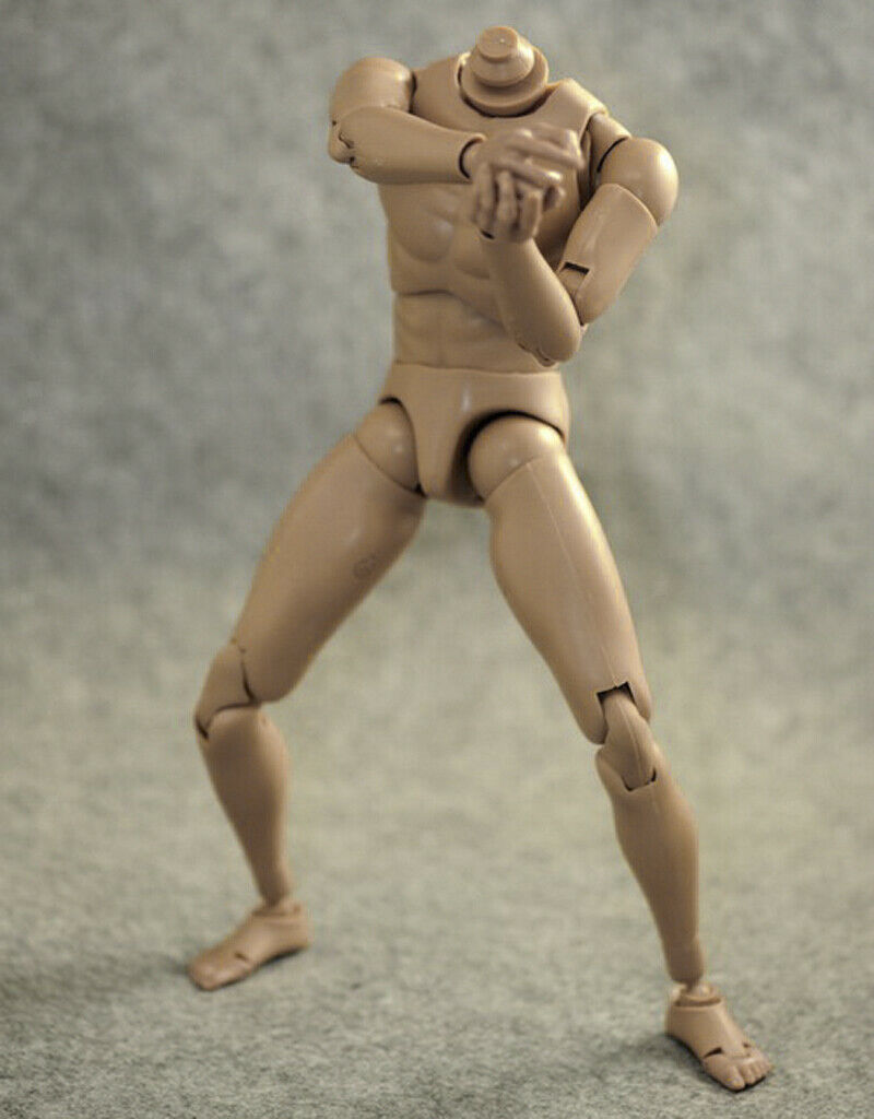 12'' Action Man Rude Body Carving Sculpture for Dragon DML BBI DID