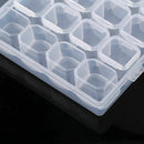 28-Grids Practical Nail Art Storage Case Removable For Jewelry  Box
