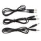 3Pcs Audio Converter Cable 3.5mm Mono Jack Male To Male Extension Cable, 1M
