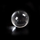 Asian Quartz Transparent Clear Artificial Crystal Healing Ball Sphere   LJ