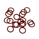 20Pcs Silica Gel Tube Damper Silicone O-Rings For 12AX7