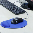 Mouse Pad with Wrist Rest - Blue Z1E3