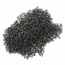 1200Pcs 2mm Metallic Purple Round Czech Glass Seed Spacer Loose Beads Jewel