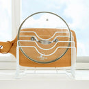 Iron Place Pot Lid Shelf Holder Storage Tool For Kitchen Organizer Goods Pa B9U6