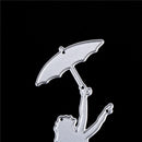 umbrella dancer scrapbook cutting dies metal die cut for diy scrapbooking decoME