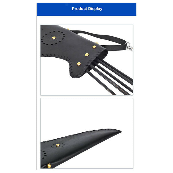 Traditional Quiver Archery Arrow Holder Side Hip Hanged Target Shooting Quiver