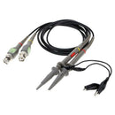 P6100 2pcs High precision oscilloscope probe 1X 10X 100MHz crocodile clamp