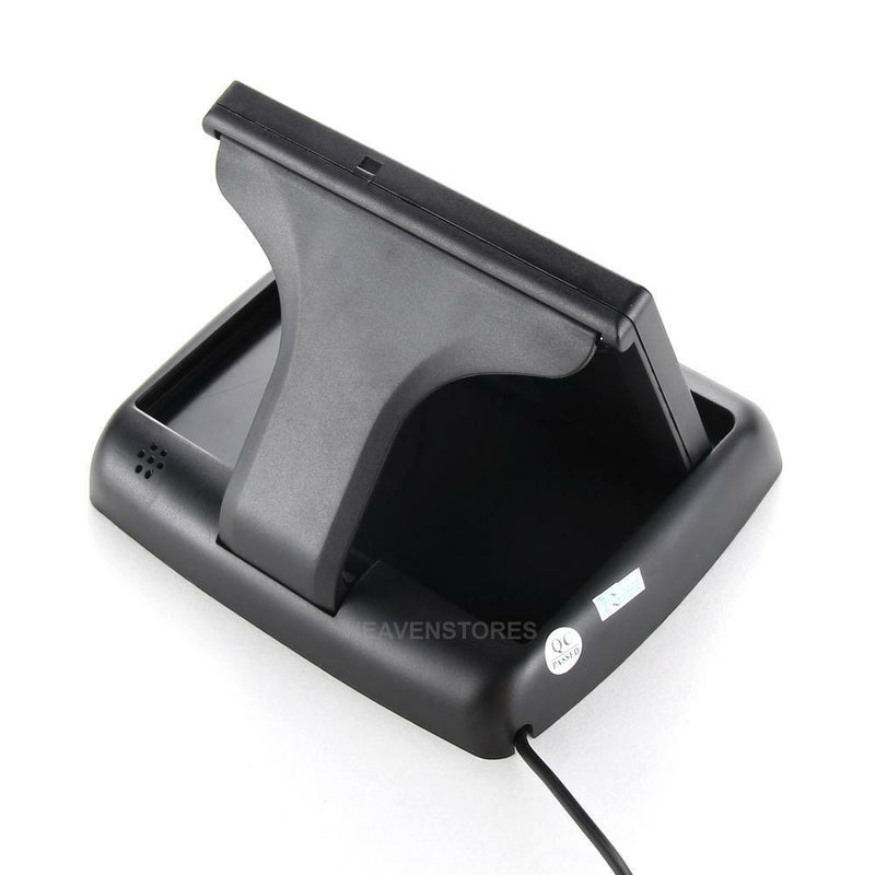 4.3" Foldable TFT LCD Monitor+ Reverse Car Rear View Backup Camera Cam Kit 12V