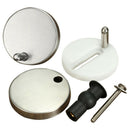 2pcs New Sets Toilet Seat Screws Top Fix Hinge Pack Repair Tool Replacement