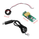 PZEM-004T Current Voltage Power Energy Module AC 80-260V 100A w/ CT USB Adapter