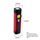Magnetic LED COB Inspection Lamp Camping Work-Light Rechargeable Cordless Torch