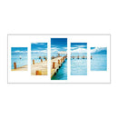 Seascape 5D DIY Full Drill Diamond Painting 5-pictures Combination Kits