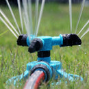 Adjustable Mobile Automatic 360 Degree Rotating Spray Garden Lawn Sprinkler C1S5