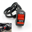 Universal 12V Motorcycle Handlebar Accident Hazard Light Switch On/Off Button Gw
