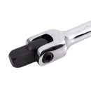 1Piece 24 Inch Long 1/2 Inch Breaker Bar Socket Driver 180 Degree Flex Head