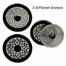 ABS+Stainless Steel Cheese Butter Food Mill Grater Slicer Kitchen GadgetsS Ew