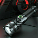 Rechargeable 1000000 lumens xhp70 powerful LED Flashlight USB Zoom torch New