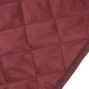 Polyester Quilted Four Slice Toaster Appliance Dust-Proof Cover (Red) C3X1