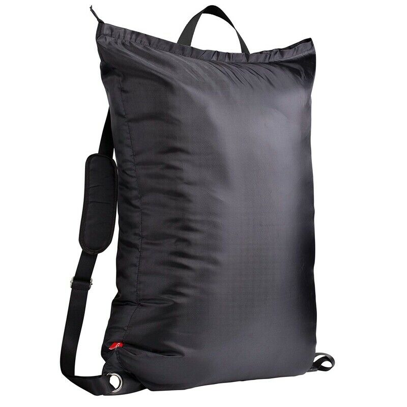 Large Laundry Bag 24 inch X34 inch with Zipper, College Laundry Backpack wi U6Y5