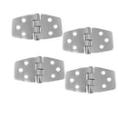 4Pcs Stainless Steel Boat Marine Door Cabinet Hinge Strap Easy to install