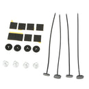 Set of Electric Radiator Fan Ties Straps Mounting Kit Strap Tie Universal Fit
