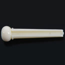 12pcs Ivory Acoustic Guitar ABS Plastic Bridge Pins O6L2