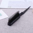 Pointed Tail Comb Prevent Hair Loss Hair Brush Barber Styling Comb (Black)