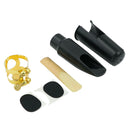 Saxophone mouthpiece plastic with cap metal buckle reed JR