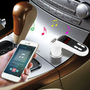 Bluetooth Car Kit Handsfree FM Transmitter Radio MP3 Player USB Charger & AUX AU