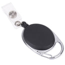 Retractable Reel Recoil ID Badge Lanyard Name Tag Key Card Holder BeM&