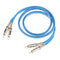 Dual RCA to RCA Audio/Video AV Cord for HDTV/DVD/VCR Stereo Audio Cable Cold