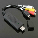 USB 2.0 Audio TV Video VHS to PC DVD VCR Converter Card Easy Adapter new R7Q1