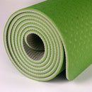 6Mm Tpe Two-Color Non-Slip Yoga Mat Sports Mat 183x61Cm Gym Home Fitness Ta