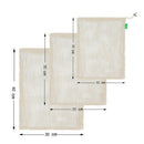 3Pcs Outdoor Reusable Natural Cotton Net Bag Camping Food Collection Storag