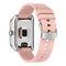 IP67 Bluetooth Heart Rate Monitor Sleep Monitor Smart Watch  Pink